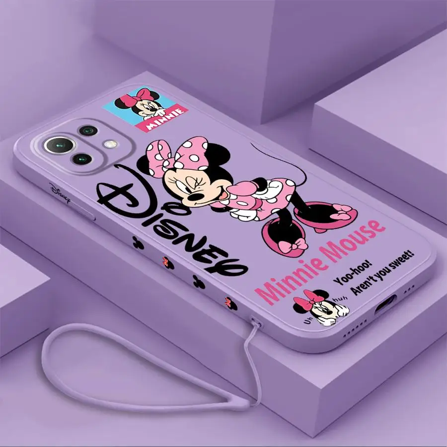 Disney Mickey Minnie Art Phone Case for Xiaomi Mi 11 Lite12T  10T 11T Pro 13 pro Poco X3 Pro F4 F5 X4 X5 Pro X3 nfc Soft TPU