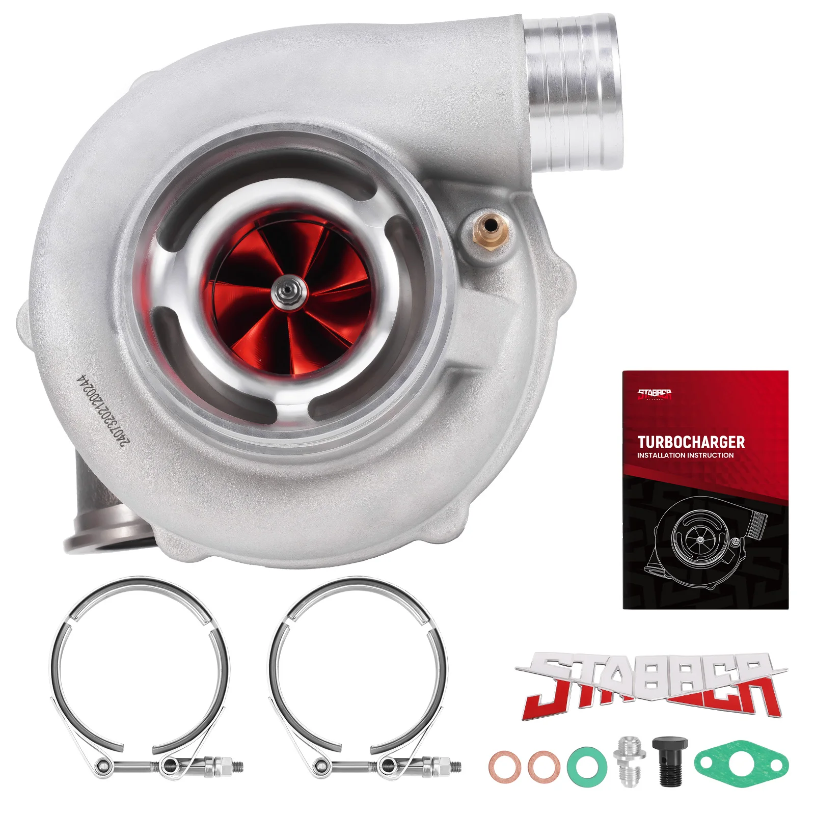 

GT3071 Anti-Surge 0.82 AR Billet Turbo charger V-Band Water Oil Cooling GT30 Turbocharger.82 A/R .63A/R Stainless Steel Turbine