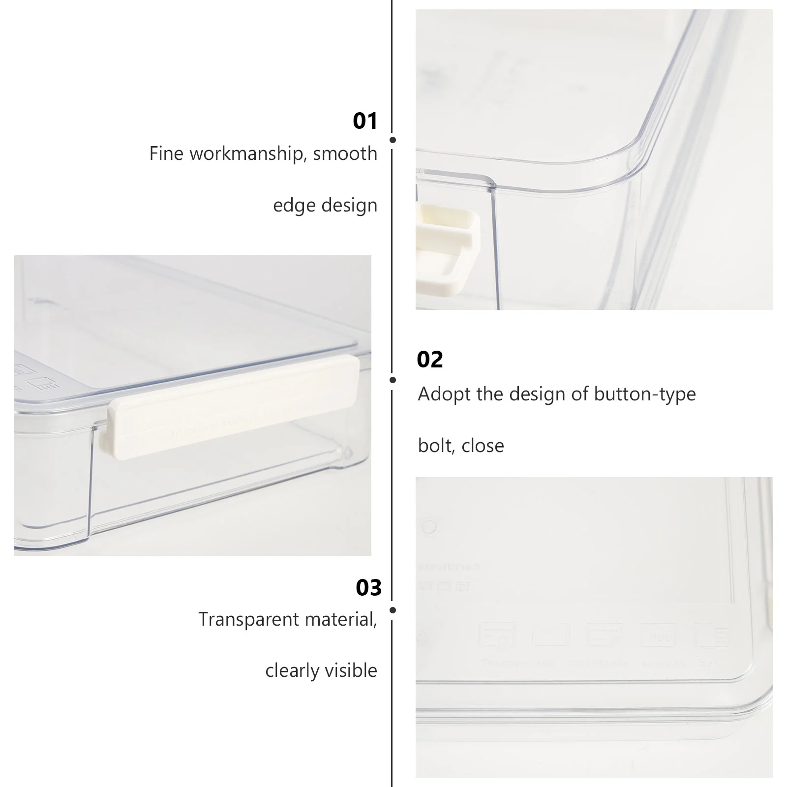 Data File Box Sundries Storage Holder Bins Simple Magazine Desktop Organizing Classroom The Pet Abs Table Organizers