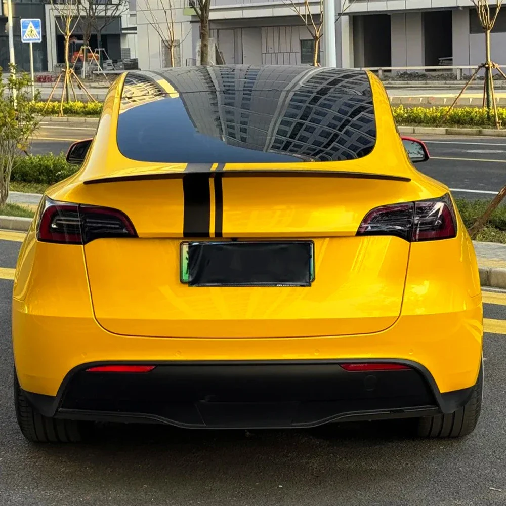 Liquid Metal Yellow Color Change Car Sticker Wrap Film Vinyl Film PET Bubble Free Wrapping Decal Car Sticker Interior Exterior view 5