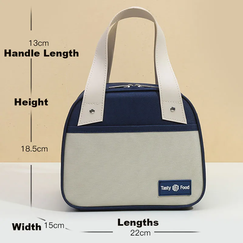 Маленькая портативная сумка для обеда на холодильник для женщин, детские школьные сумки для обеда, изолированная термоскладная водонепроницаемая сумка-холодильник для работы
