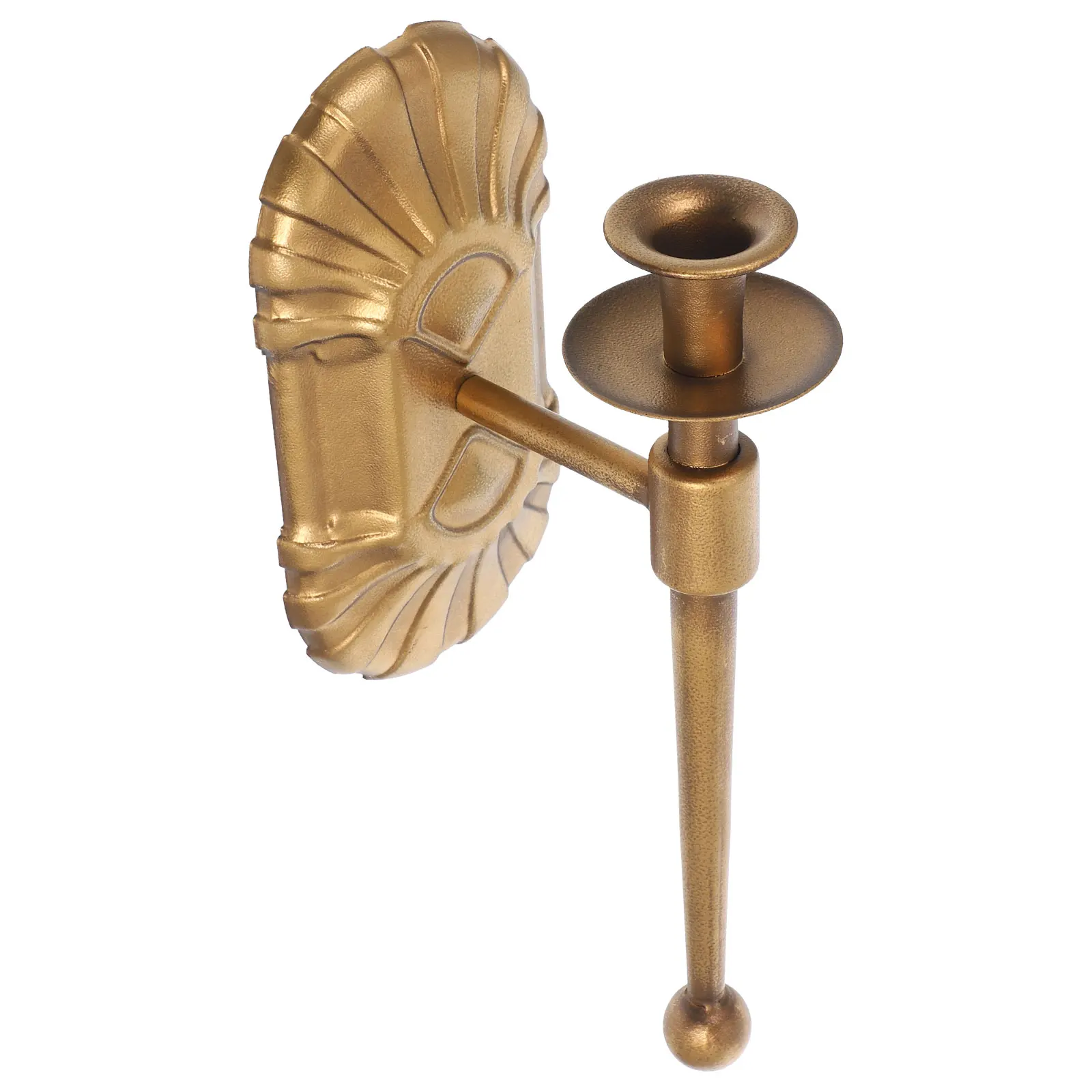 

Wall C Retro Metal C Holder Sconces Decorative Taper Holder Wall Mounted Home Bedroom Living Study Office