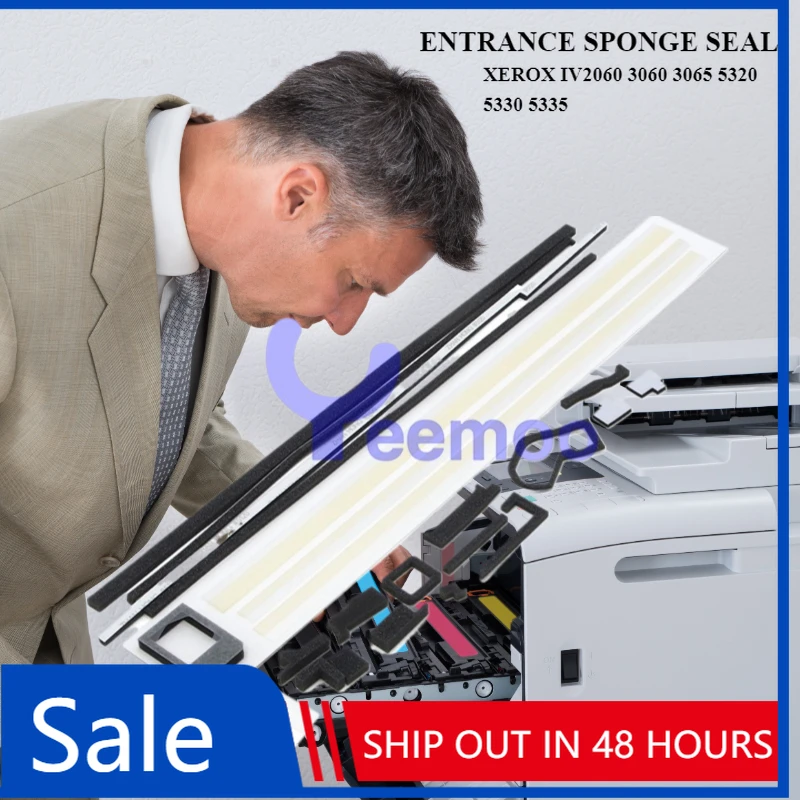 

2 SETS ENTRANCE SEAL NO LEAKING SPONGE FOR XEROX IV2060 3060 3065 5320 5330 5335