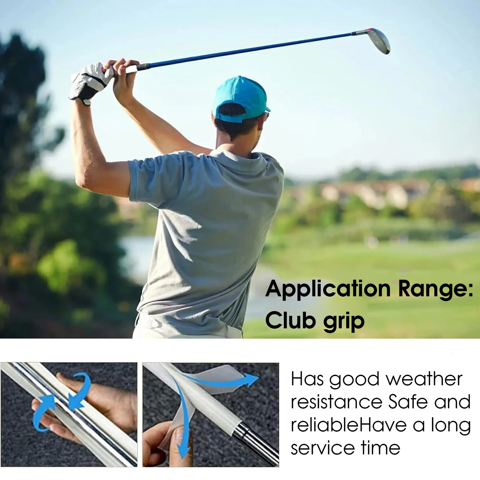 30Pcs Universal Golf Grip Tape - Grip Regrip Tape recension och pris