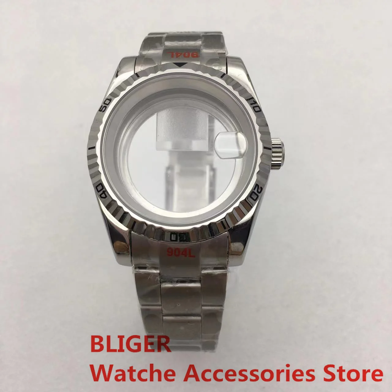 

BLIGER 36mm/40mm Sapphire Glass Date Fit NH35 NH36 ETA2824 2836 Miyota 8205 8215 821A PT5000 Mingzhu DG2813 3804 Movement