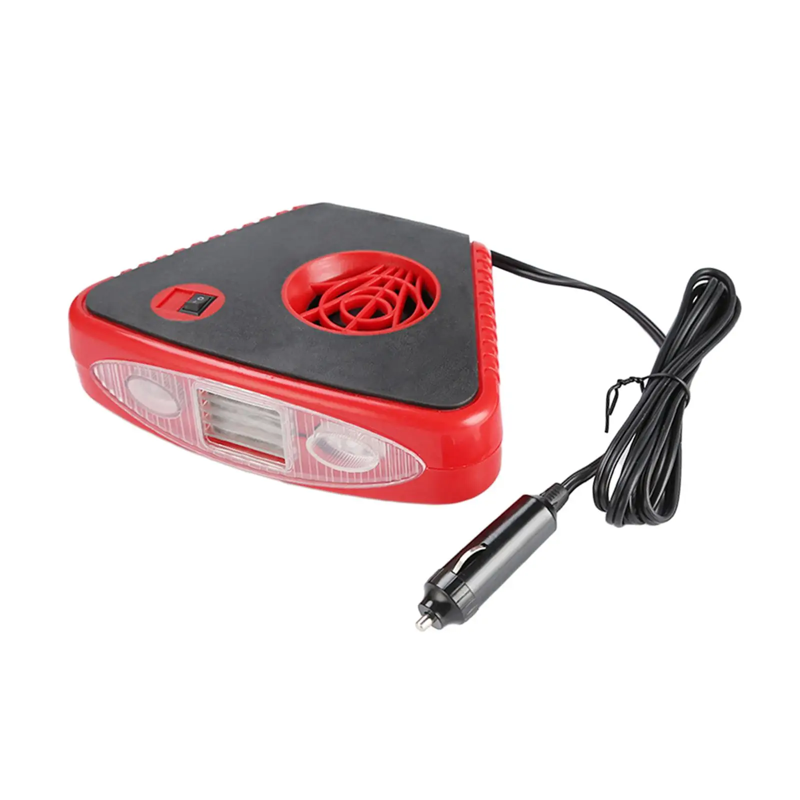 12V Car Heater Fan Windscreen Defogger Window Defroster Plug and Play 360 Degree