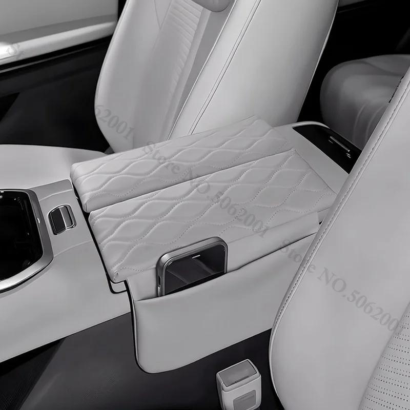 For Maxus MIFA 7 2025 2026 2027 Armrest Box Cover Special Car Styling Central Storage Height Pad Interior Modification Accessory