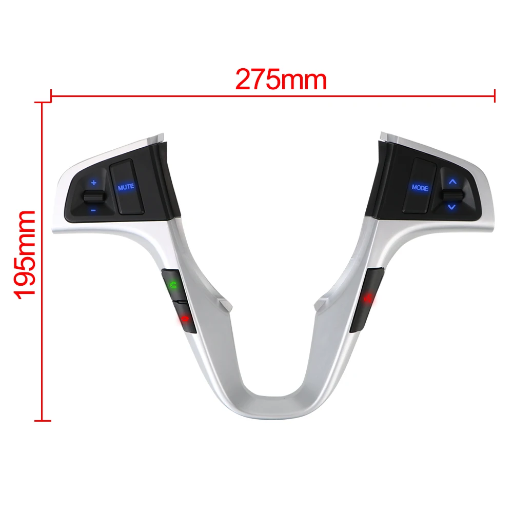 Bluetooth For Hyundai VERNA SOLARIS Steering Wheel Button Audio Volume Music Control Switch