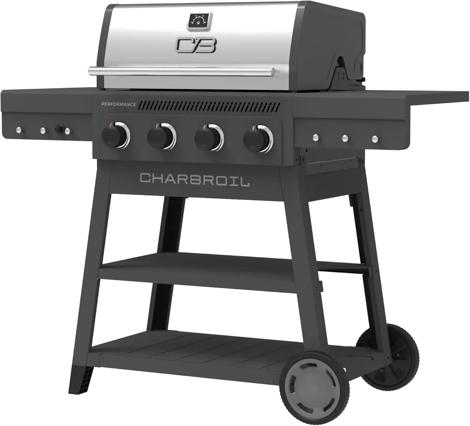 

Performance Series 4-Burner Gas Grill Cart, Gray - 463253825