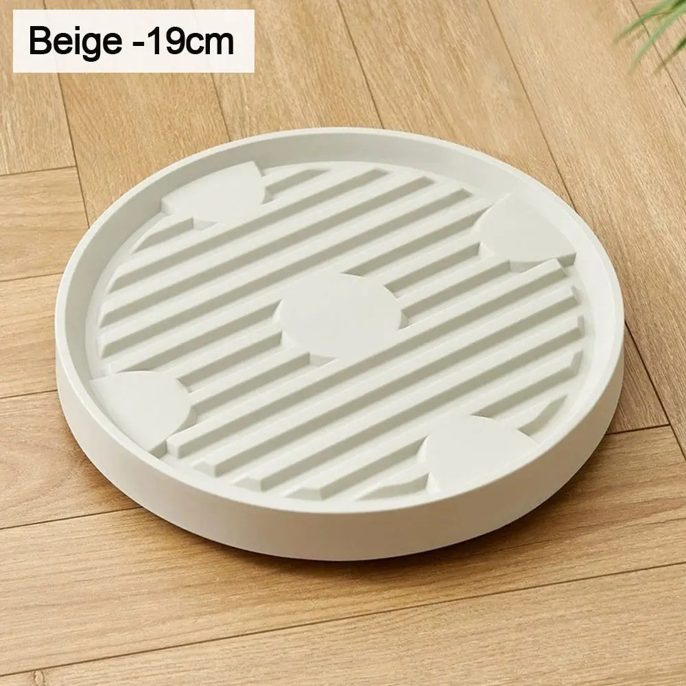 with Moving Wheels Plant Saucer Plastic Round Flower Pot Plant trays Pot Trays Removable Flowerpot mat