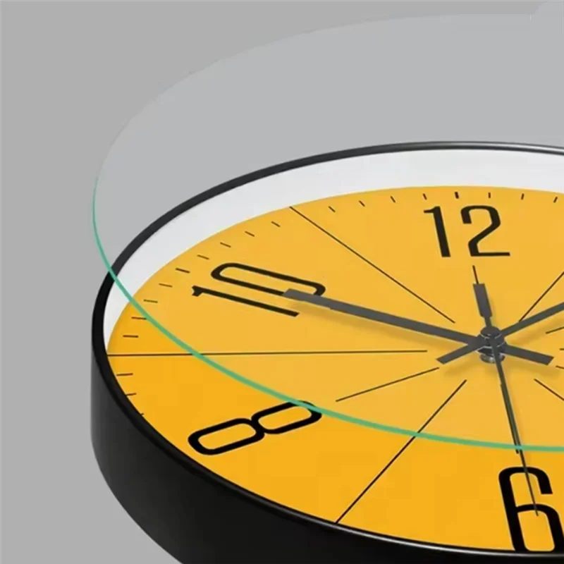 

AB66-Nordic Simple Wall Clocks Personality Modern Wall Clock Mute Home Restaurant Living Room