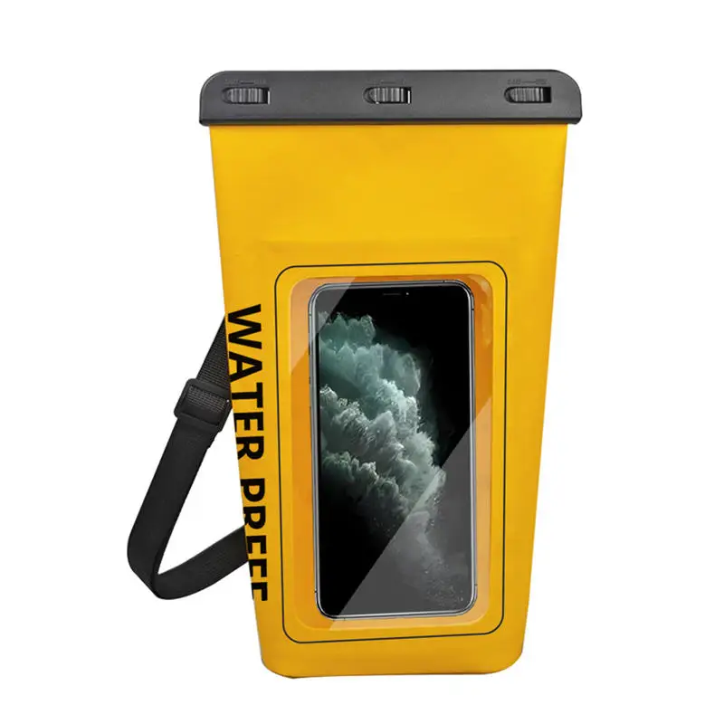 2L حقيبة جافة شاشة تعمل باللمس بولي كلوريد الفينيل أكياس مقاومة للماء للرحلات الانجراف تجمع تصفح كاياك حقائب رياضية خارجية معدات التخييم