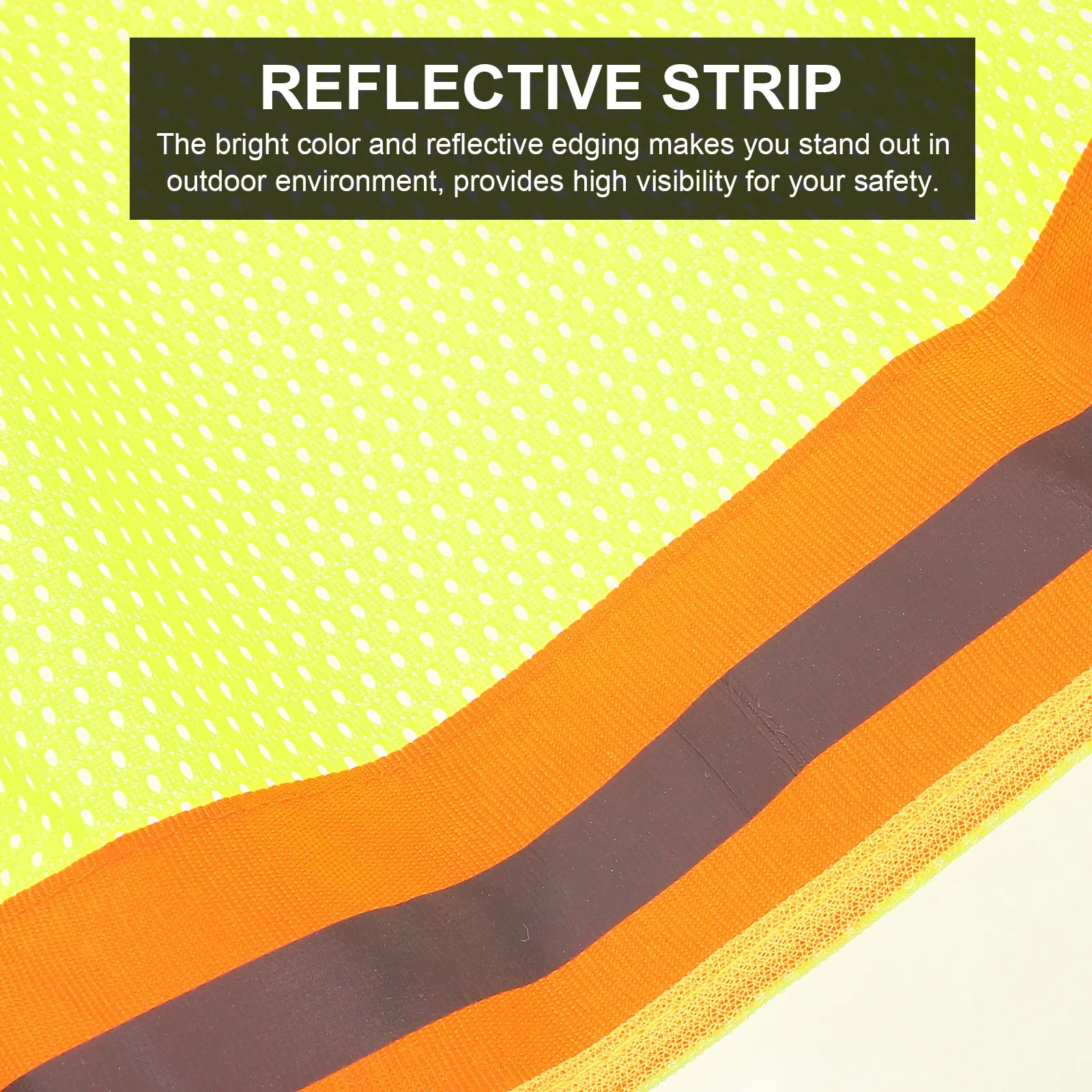 

2Pcs Reflective Cover Breathable Mesh Sun Shield for Hardhat Uv Protection Outdoor Work Safety High Visibility Neck Shade