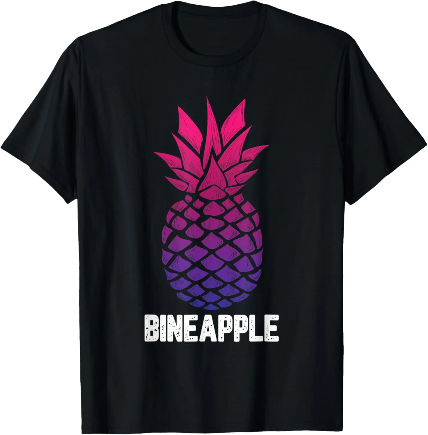 LGBT-Q Bi-Sexual Pineapple Tropical Summer Cool Pride Gifts T-Shirt