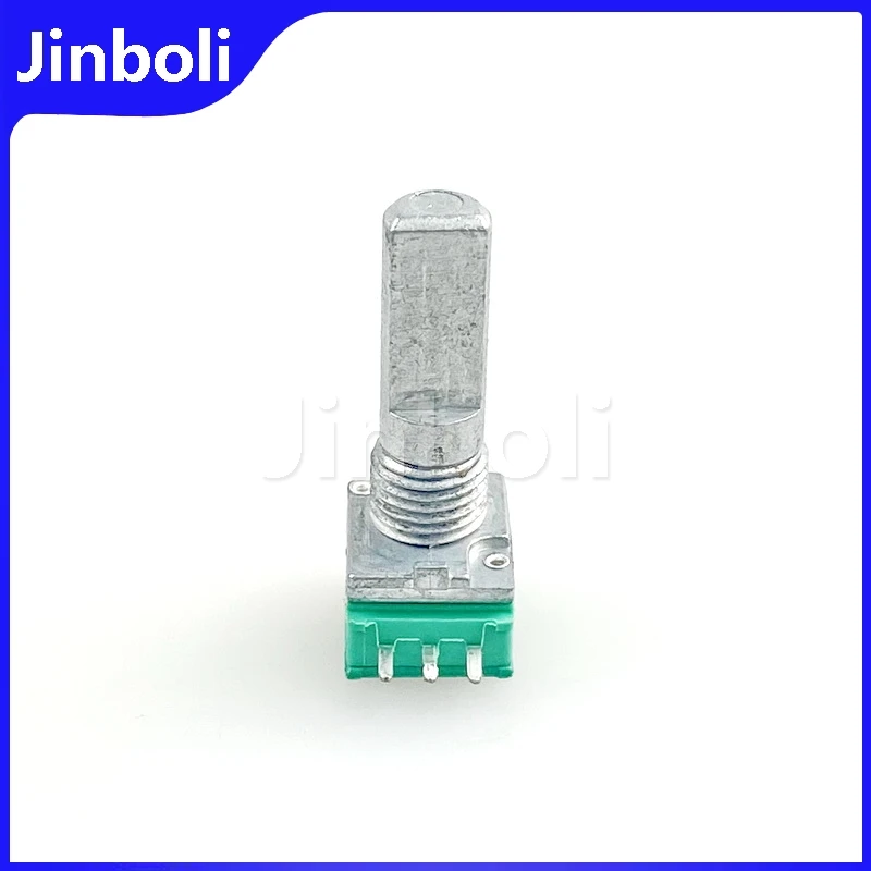 3PCS RK09 Type Single 3-Pin B20K Speaker Amplifier Audio Volume High Low Bass Adjustment Potentiometer D Shaft Length 20mm