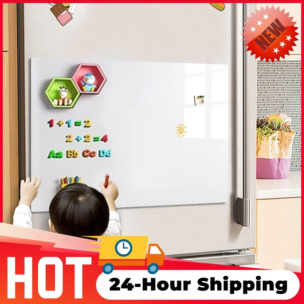 Wall Dry Erase Board Include Marker Magnet Eraser Magnetic Dry Erase Whiteboard Removable Erasable Surface for Kids Office Home