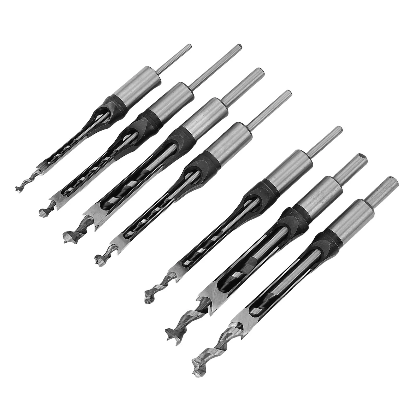 7 قطعة ثقب نقر لقمة ثقب النجارة ثقب المنشار بت مجموعة 1/4 5/16 3/8 7/16 1/2 9/16 5/8 بوصة