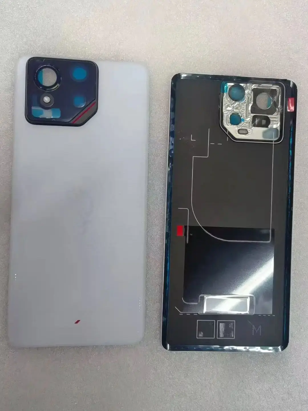 pop-for-asus-rog-phone-9-rog-version-back-battery-cover-door-rear-glass-housing-case-replacement-battery-cover