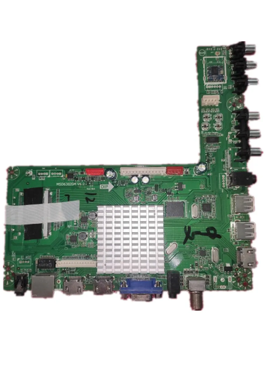 Imagem -03 - Placa-mãe Msd638jsm V6.0 4k Padrão 5v 5v12v para Lsc650fn08 Suporte para tv