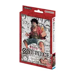 ONE PIECE Japanese TCG Card Deck ST01-ST11 Original Box ST Character Collection Card Anime Birthday Present