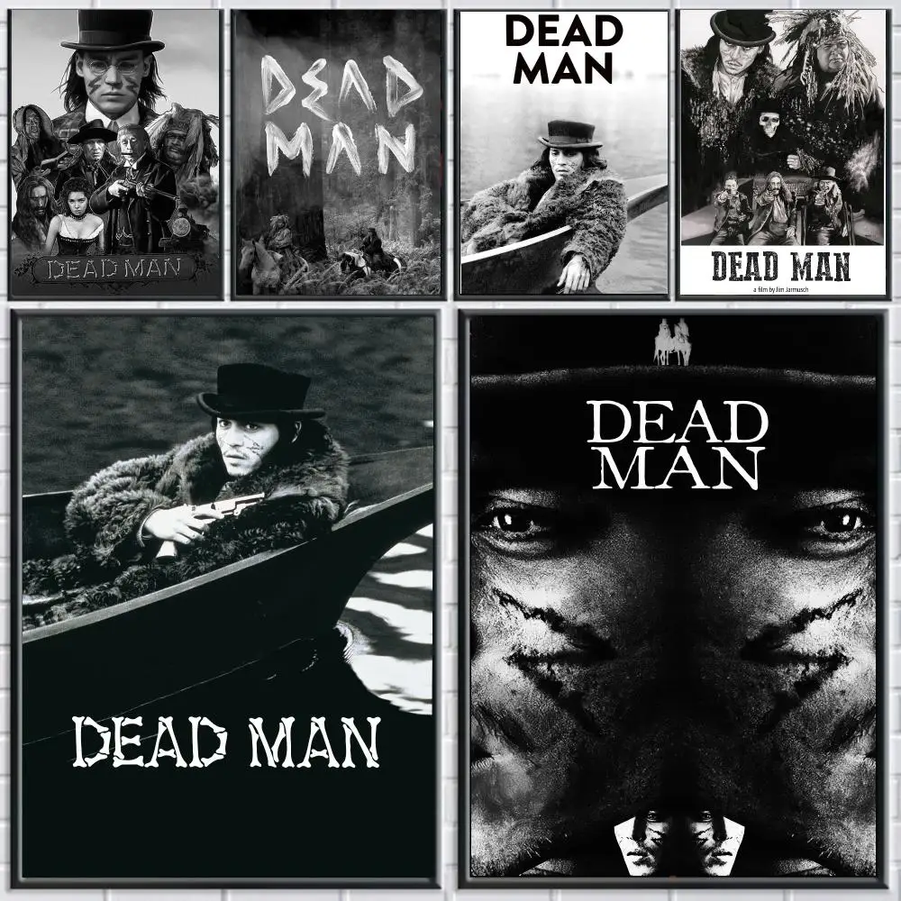 classic movie D-Dead Man-N Poster Peel and Stick Wall Art for Cafe Office Bar and Home Decoration