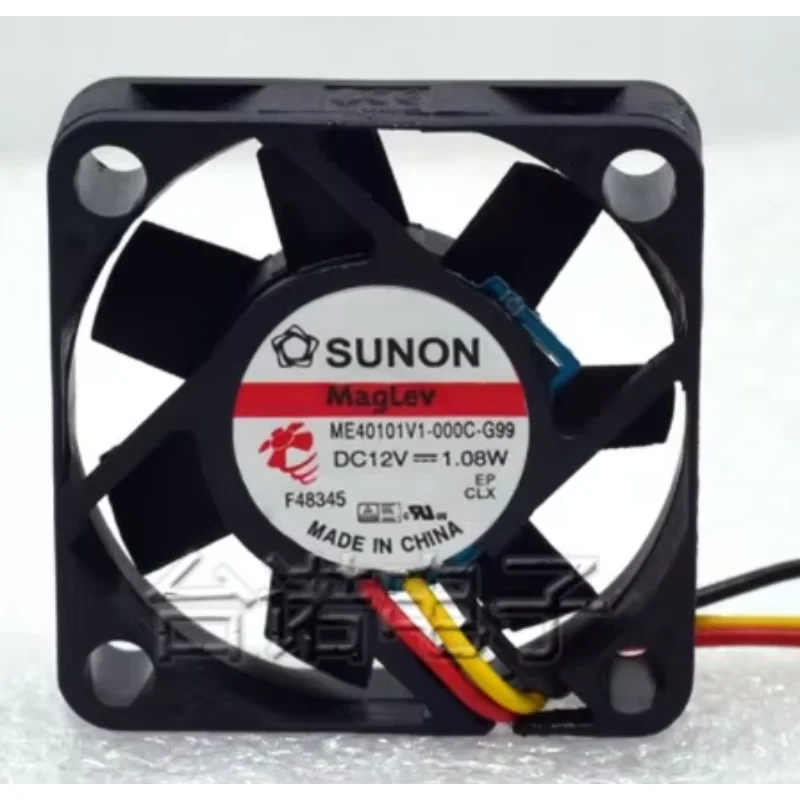 

SUNON ME40101V1-000C-G99 DC 12V 1.08W 40x40x10mm 2-Wire Server Cooling Fan