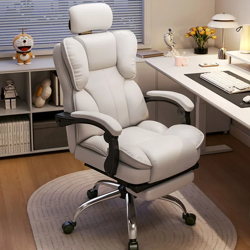 

Modern Gray Gaming Chair Comfortable Luxury Relax Swivel Gaming Chair Armchair Study beautiful Fauteuil Gaming Office Furniture