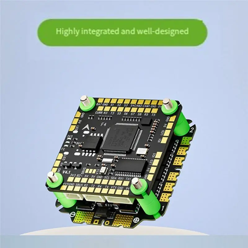 AS96-Aocoda-RC F465S V4 60A FC&ESC Stack F405 Flight Controller For Racing Drone F465S