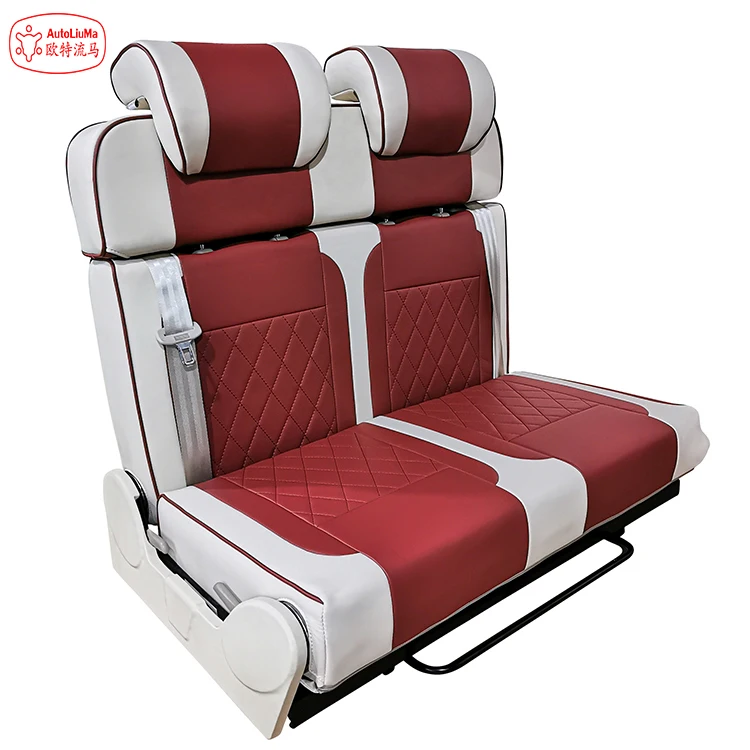 AutoLiuMa Customizable Folding RV Bed Seats Comfortable And Luxury Car Seat Multifunctional Camper Van Seat Bed