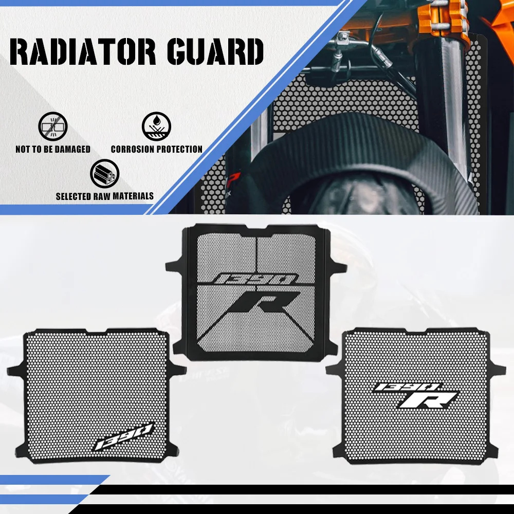 New Motorcycle Aluminium Radiator Protection Grille Guard Protector Cover For 1390 Super Duke R Evo 1390Super Duke R 2024-2025