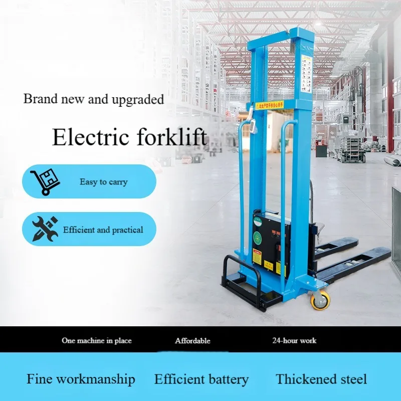 

FOB Self Propelled Electric Stacker Truck Mounted Forklift Automatic Loading Unloading System For Industrial Material Handling