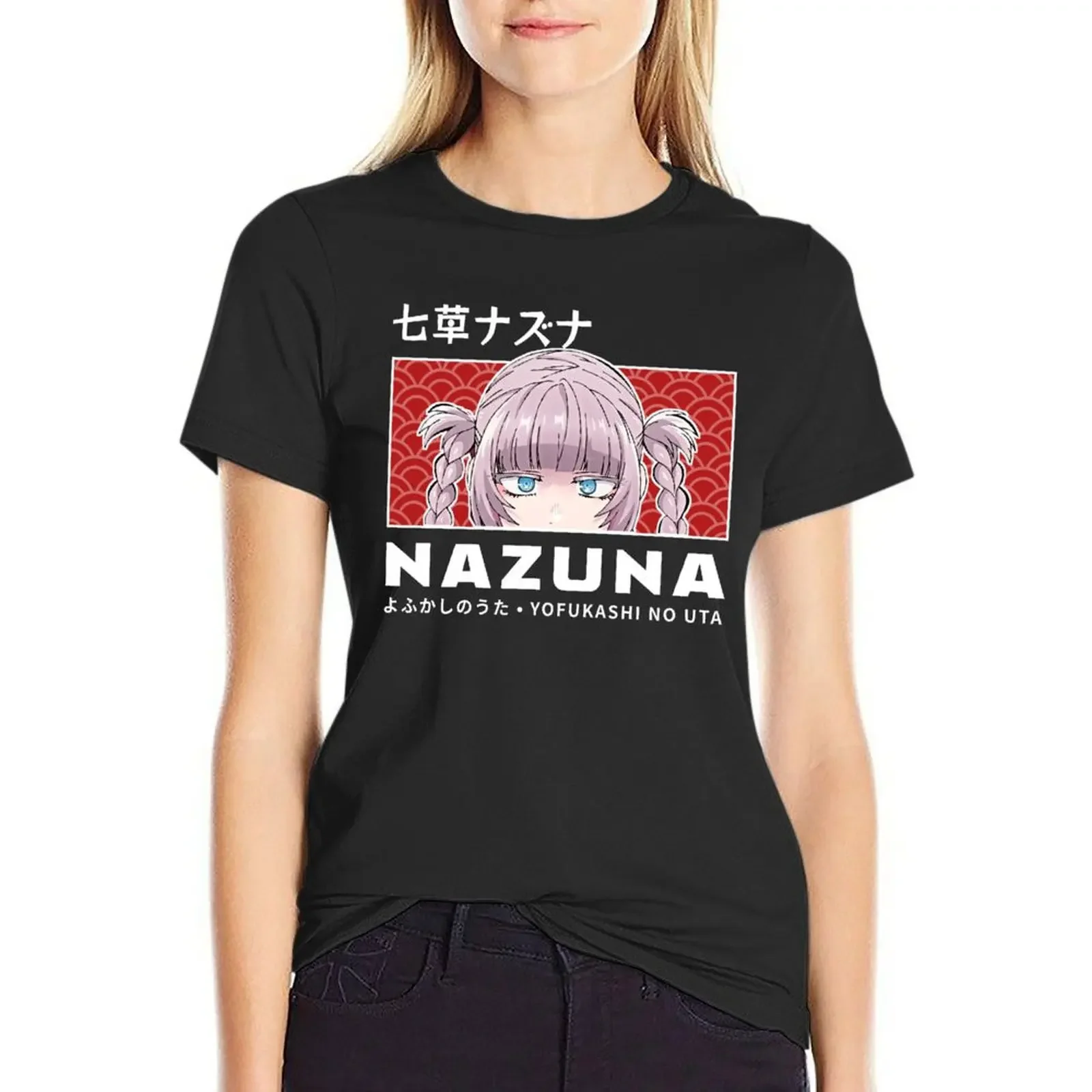 Call of the Night - Nazuna peeker T-Shirt cute clothes lady clothes womans clothing