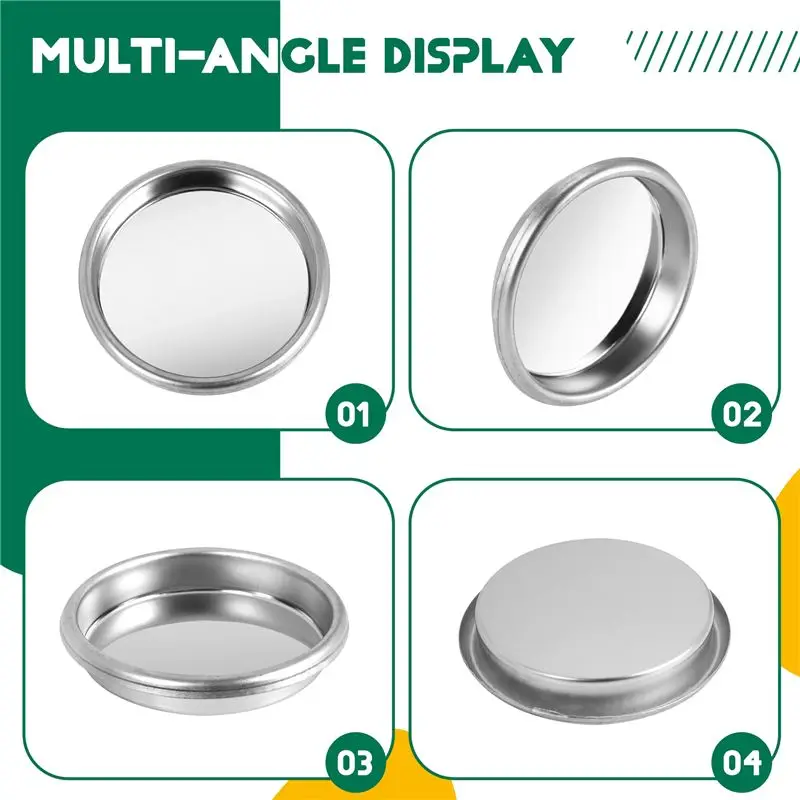 AS94-58Mm Coffee Machine Blank Filter/Stainless Steel Backwash Cleaning Blind Bowl Coffee Machine Accessories