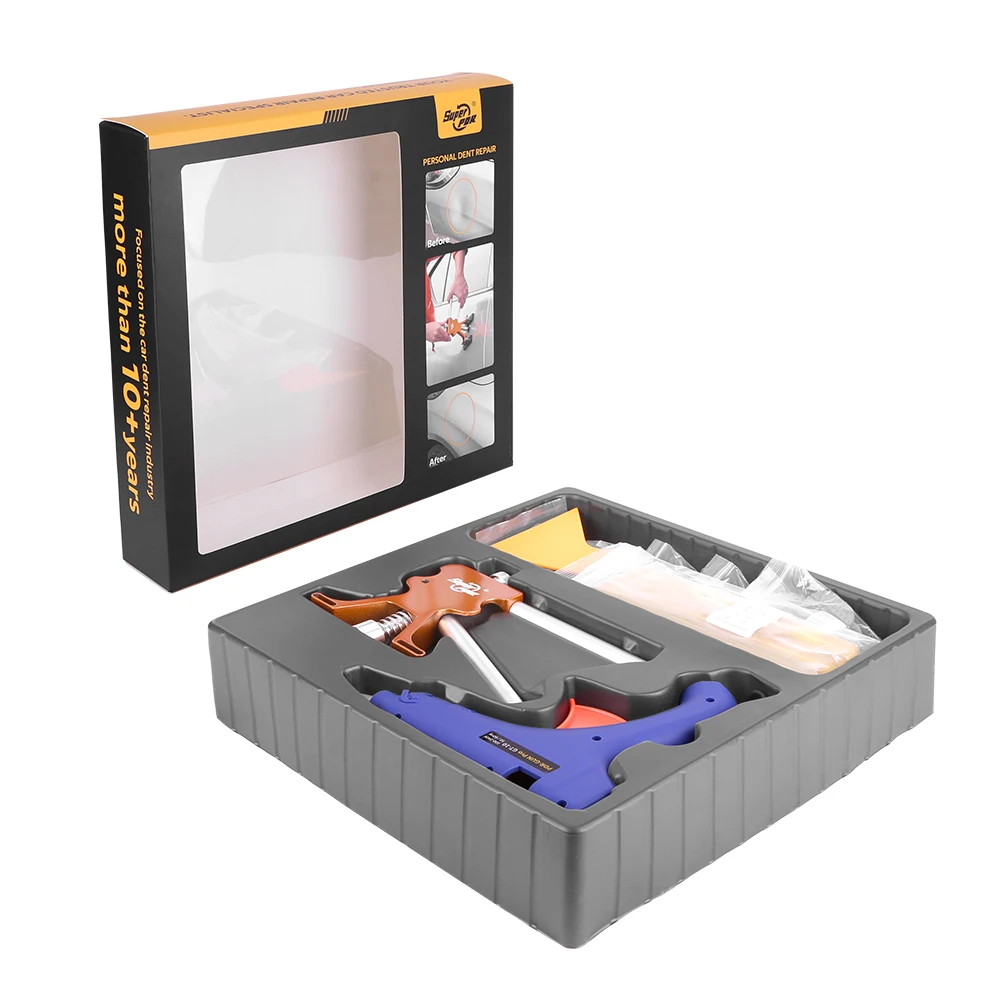 

Набор инструментов для ремонта вмятин на заводе Source In-Stock с пузырьковым съемником вмятин без следов