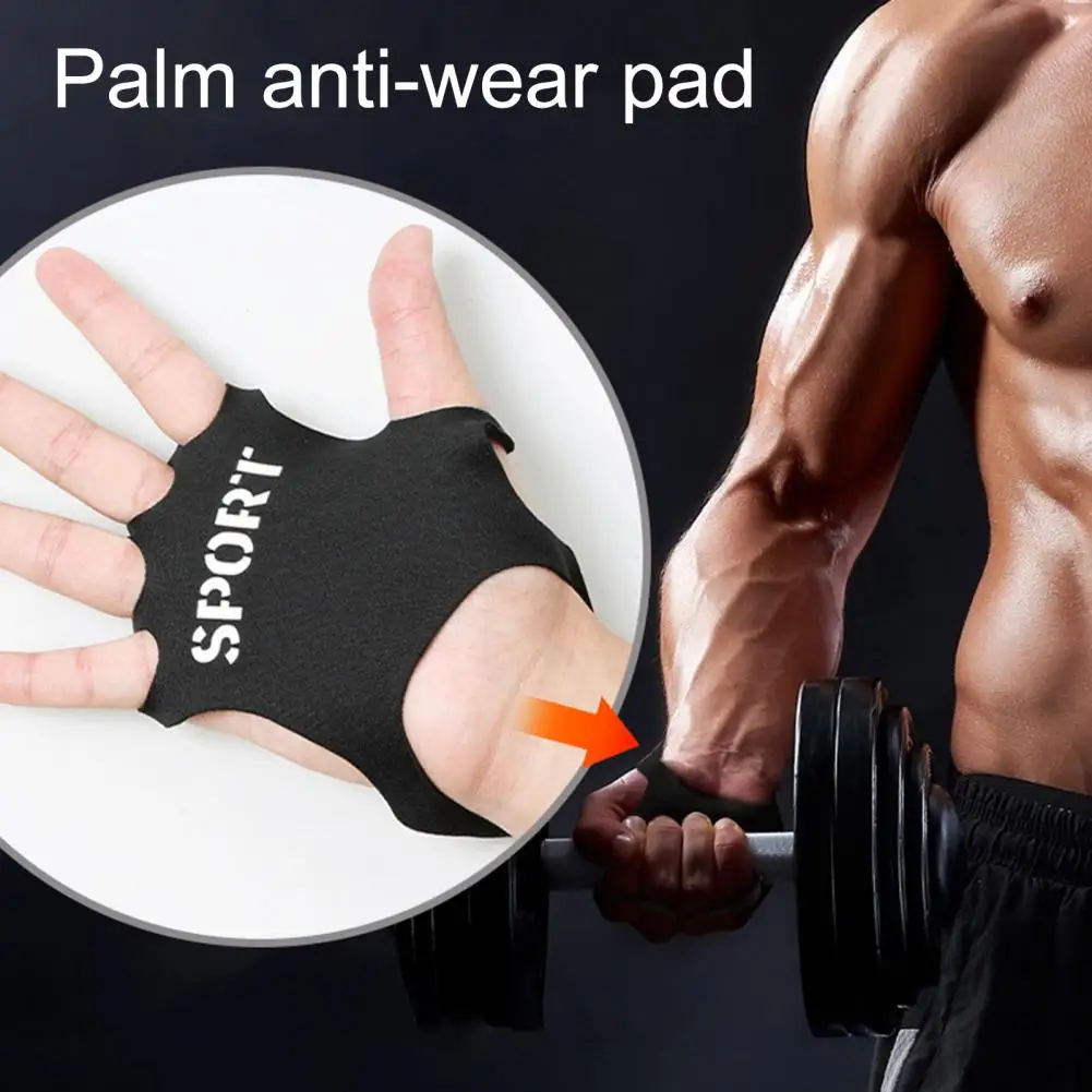 Gymnastics Grips Palm Protector Ultralight Workout Hand Grips for Weight Lifting Pull ups Sweat absorbing Palm Gym