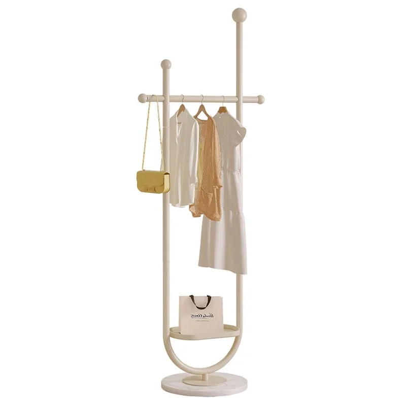 

coat rack floor-to-ceiling clothes hanging bedroom household does not take up space drying rack room clothes storage