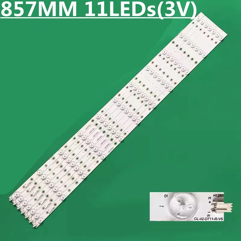 7PCS LED Backlight 11 lamps CL-42-D711-L-V5 CL-42-D711-R-V5 For 42BL4849/T3 42PFG6809 42PFS7109/12 42PFH6109/88 TPT420H2DUJSGK