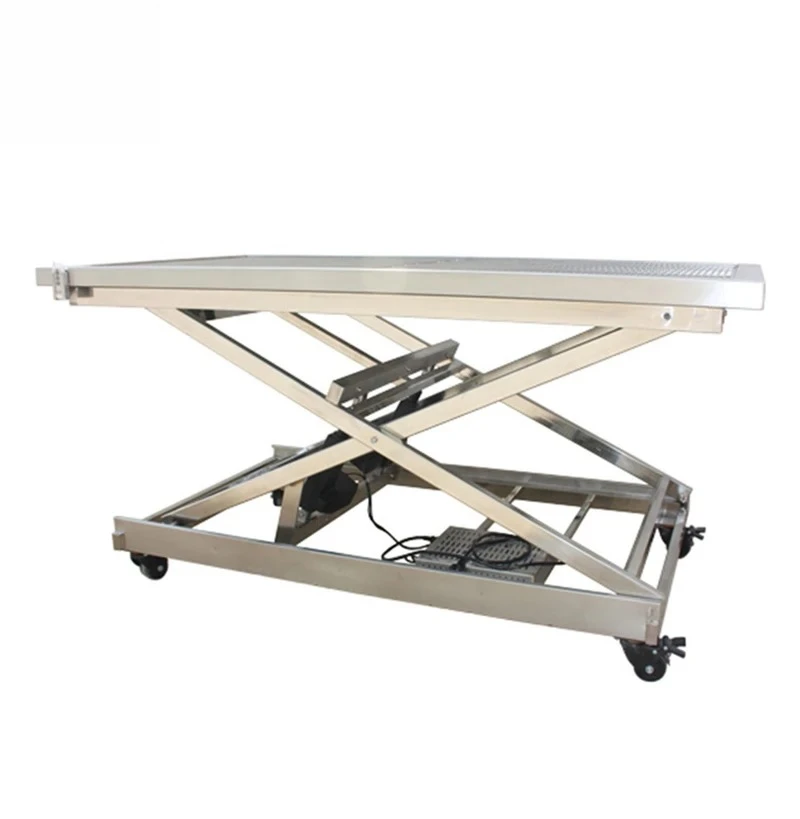 

Прочный осмотрационный стол Ветеринарный стол из нержавеющей стали Ветеринарное операционное оборудование