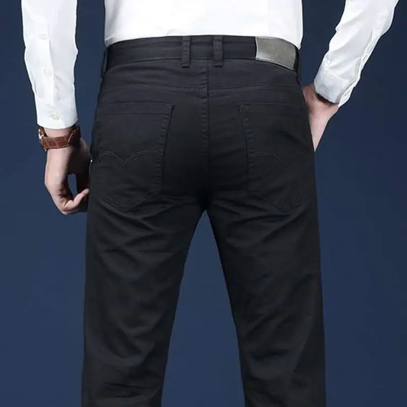 Spring Autumn Elegant Fashion Harajuku Slim Fit Trousers Loose All Match Sport Casual Pants Solid Pockets Straight Leg Pants