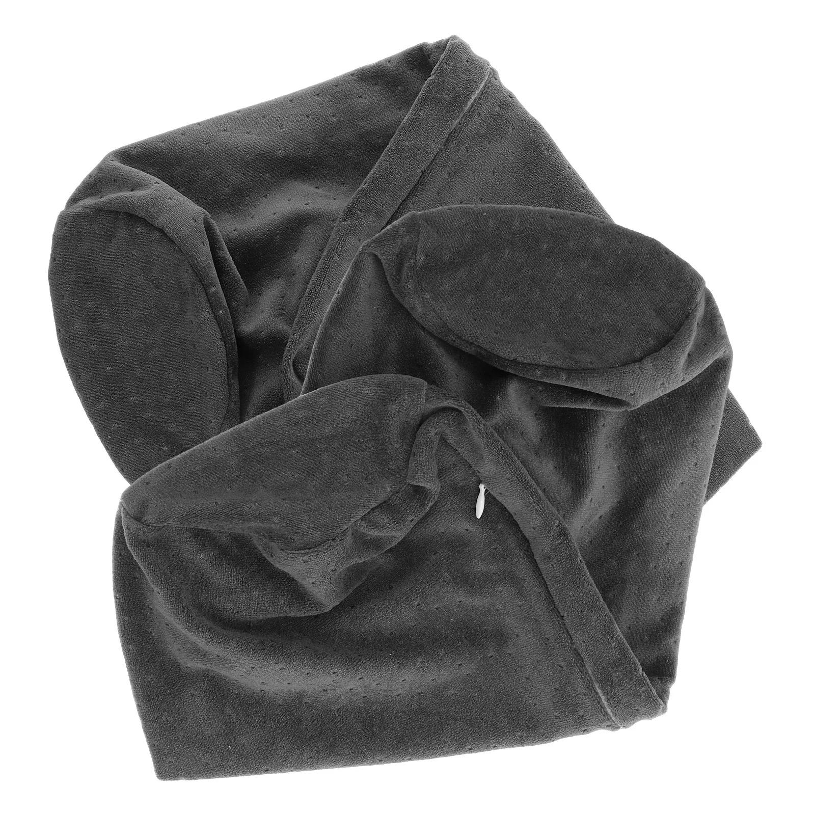 

2Pcs Zippered Cylinder Pillow Cover Soft Neck Roll Cushion Cover Ergonomic Design for Bedroom Sofa Living Room Decorative Use