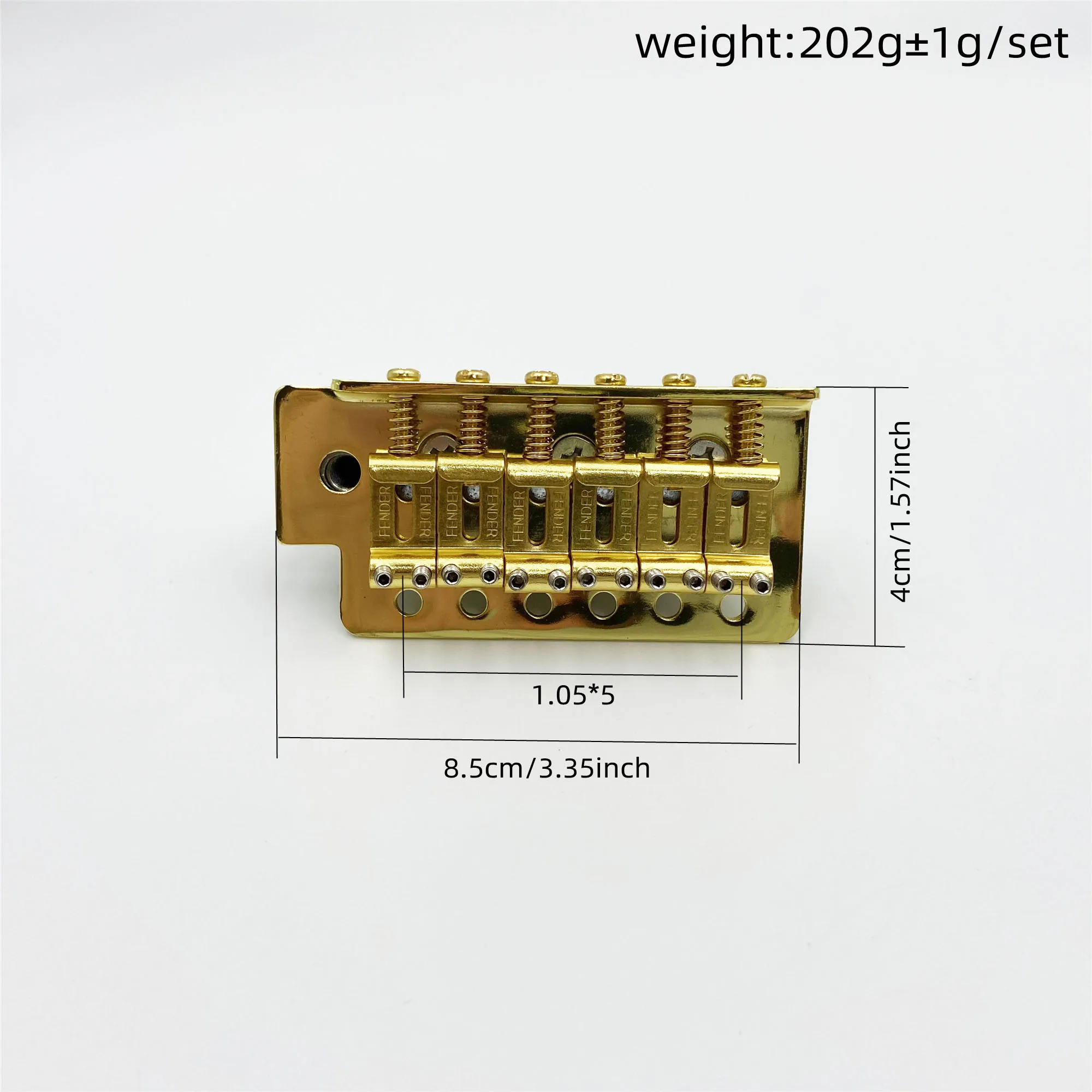 ST Single-Cranked Tinplate Guitar Bridge Guitar Vibrator ST Electric Guitar Single-Cranked String Drawing Plate view 5