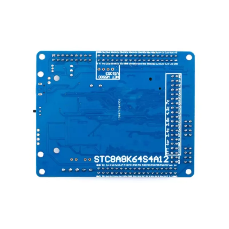 1pcs STC Microcontroller Development Board STC8A8K64S4A12 64 51 Microcontroller Learning Board with Pre-soldered Header Pins