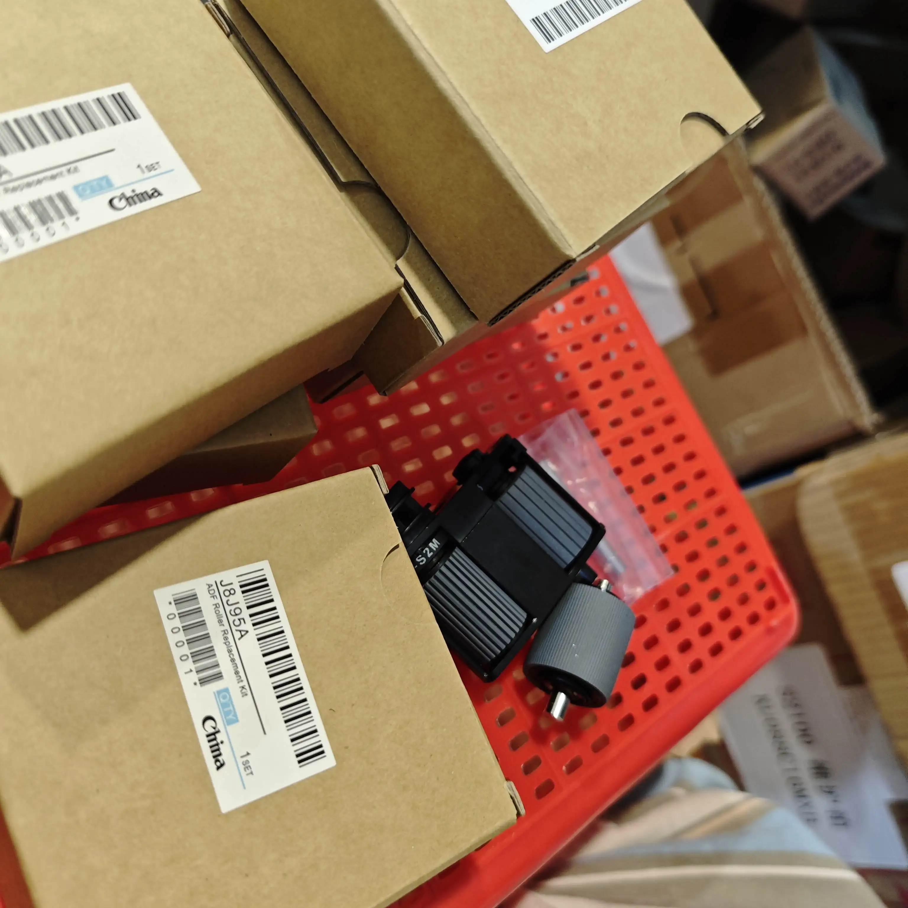 

1 комплект высококачественных роликовых роликов J8J95A 5851-7202 ADF для деталей принтера HP M631 M632 M633 M681 M682 M631 M632 M633