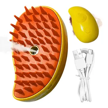 Cat Steam Brush Pet Massage Comb Cat Dog Grooming Comb Electric Spray Water Spray Cats Bath Brush Hair Brushes Grooming Supplies 1