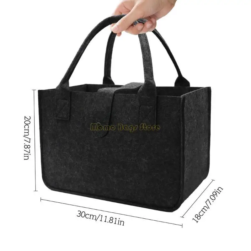 X90D Sacos Shopper feltro macio e elegantes