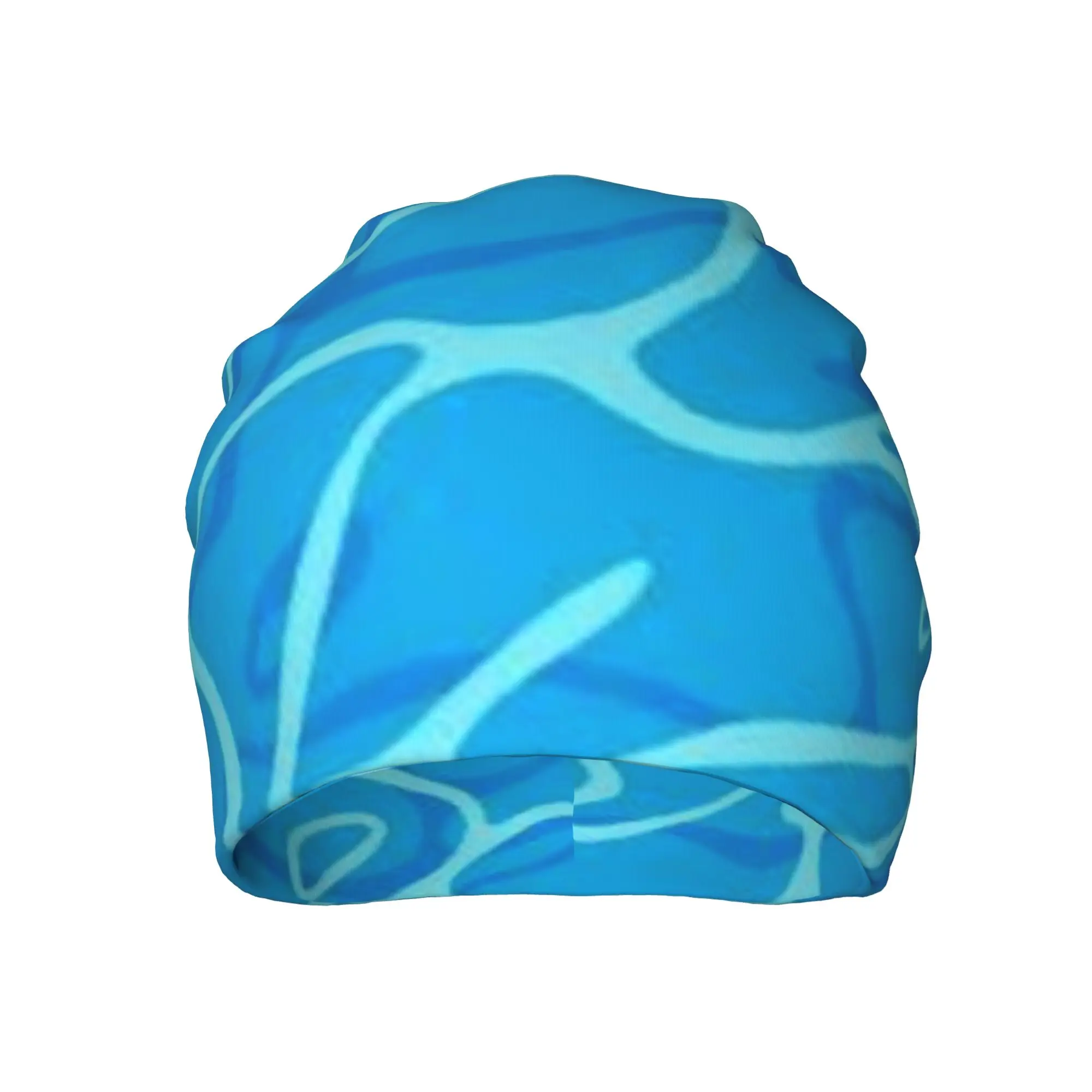 Bonnet Hats Sea Wave Men Women's Thin Hat Blue (3) Retro Cap Street Skullies Beanies Caps