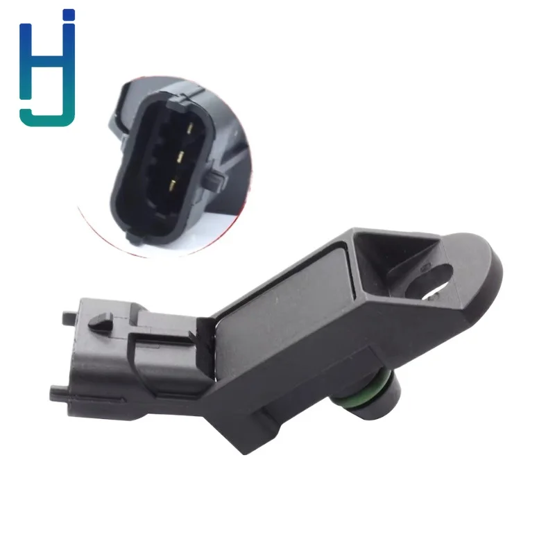 55206796 MAP Manifold Absolute Pressure Sensor for Fiat Doblo Grande Punto Idea Marea Multipla Stilo 1.3 1.9 JTD R1