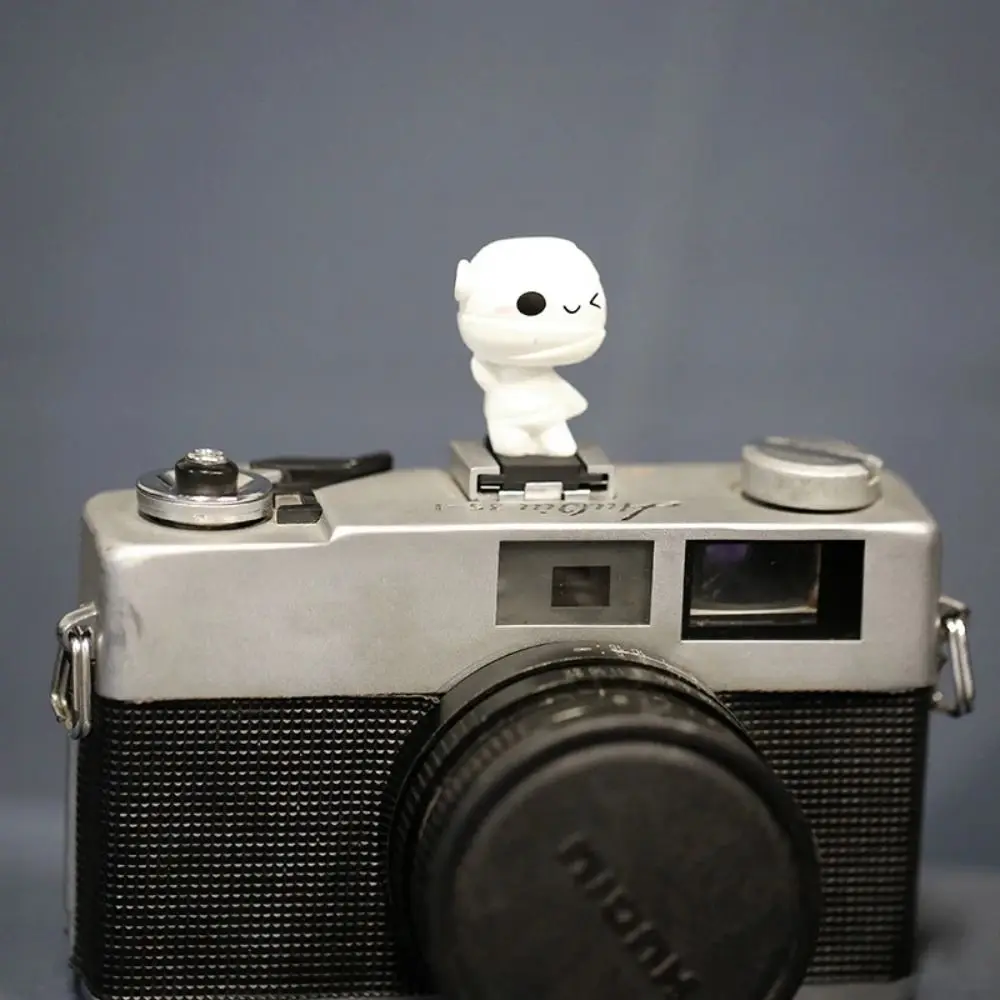 

PVC Hot Shoe Cover Cartoon Durable Camera Flashlight Supplies Cute Little Devil for Canon/Nikon/Fujifilm/Samsung/Leica/Olympus