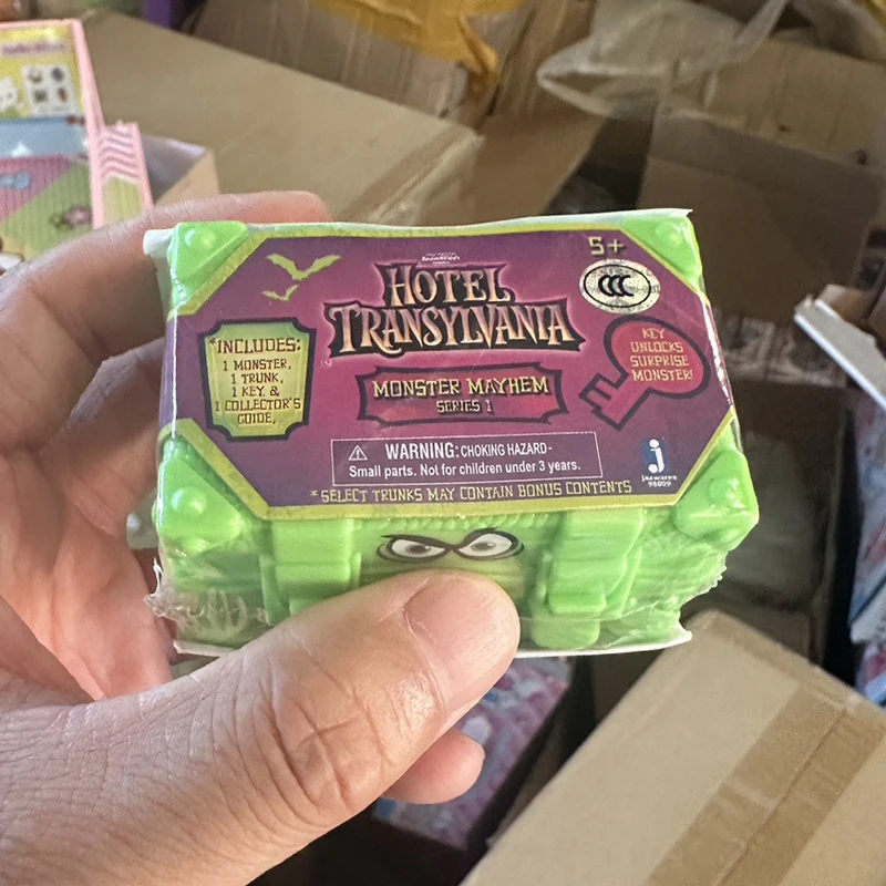 

Оригинальная слепая коробка-сюрприз для отеля Transylvania, коробка сокровища с багажником ключа, фигурка монстра Майге, редкая коллекционная игрушка в подарок для ребенка