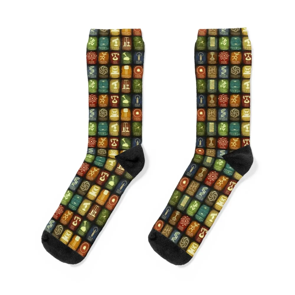 

GREAT INVENTORS Socks gifts professional running Hiking boots Run Socks Girl Men's